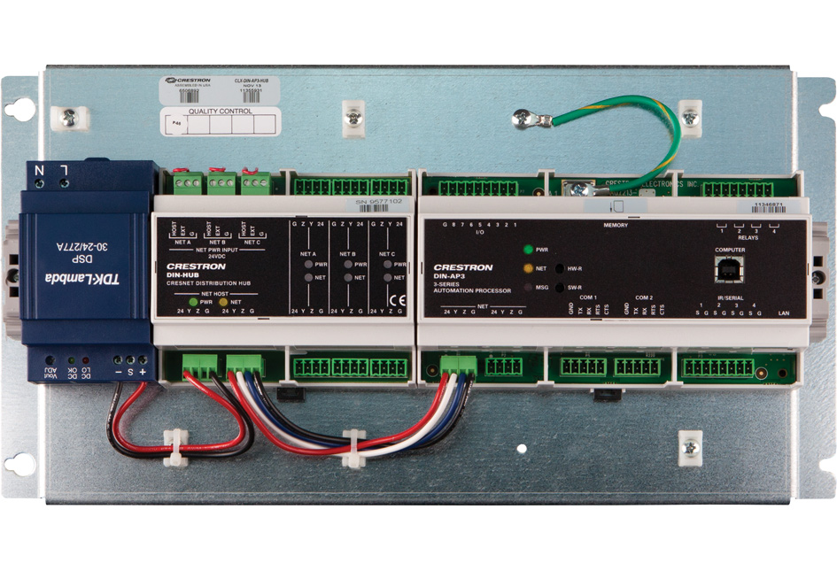 Wall Mounted Control System Crestron